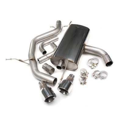 Milltek 2.0T 2.75" Cat back Exhaust Non Resonated